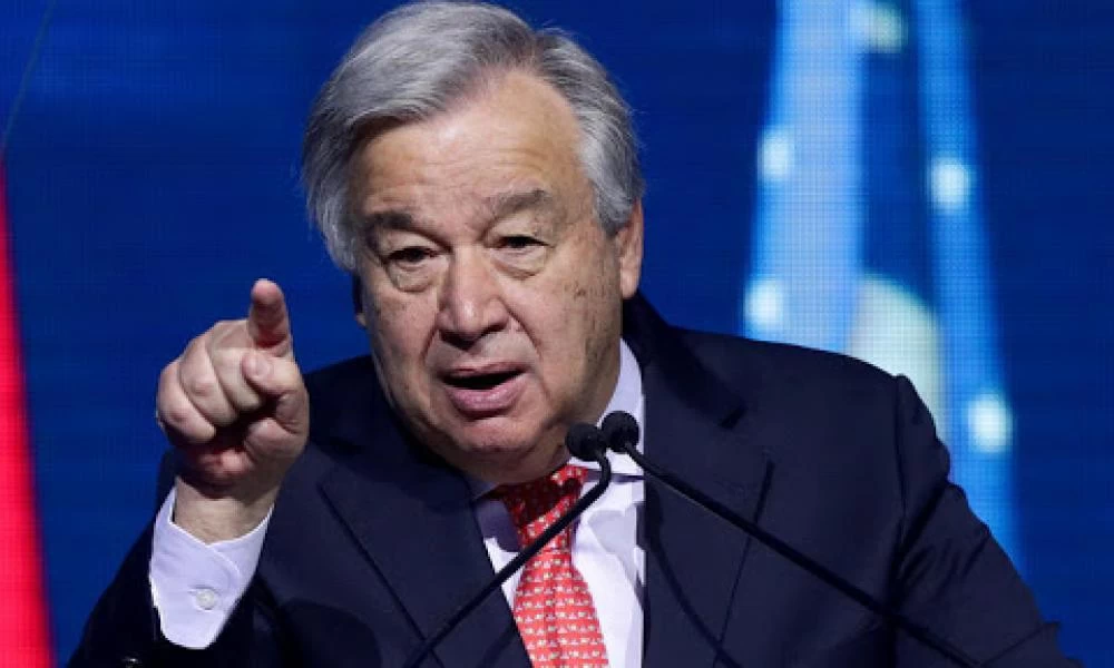 Πρωτοχρονιάτικο μήνυμα Γκουτέρες για το νέο έτος